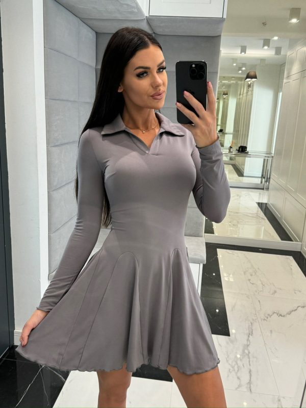 High-Waist Slim Fit Bodycon Dress - Image 2