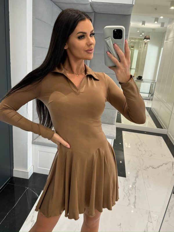 High-Waist Slim Fit Bodycon Dress - Image 4